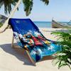 Luffy Print Beach Towel, Large Soft Quick Dry Towel for Beach Camping Swimming