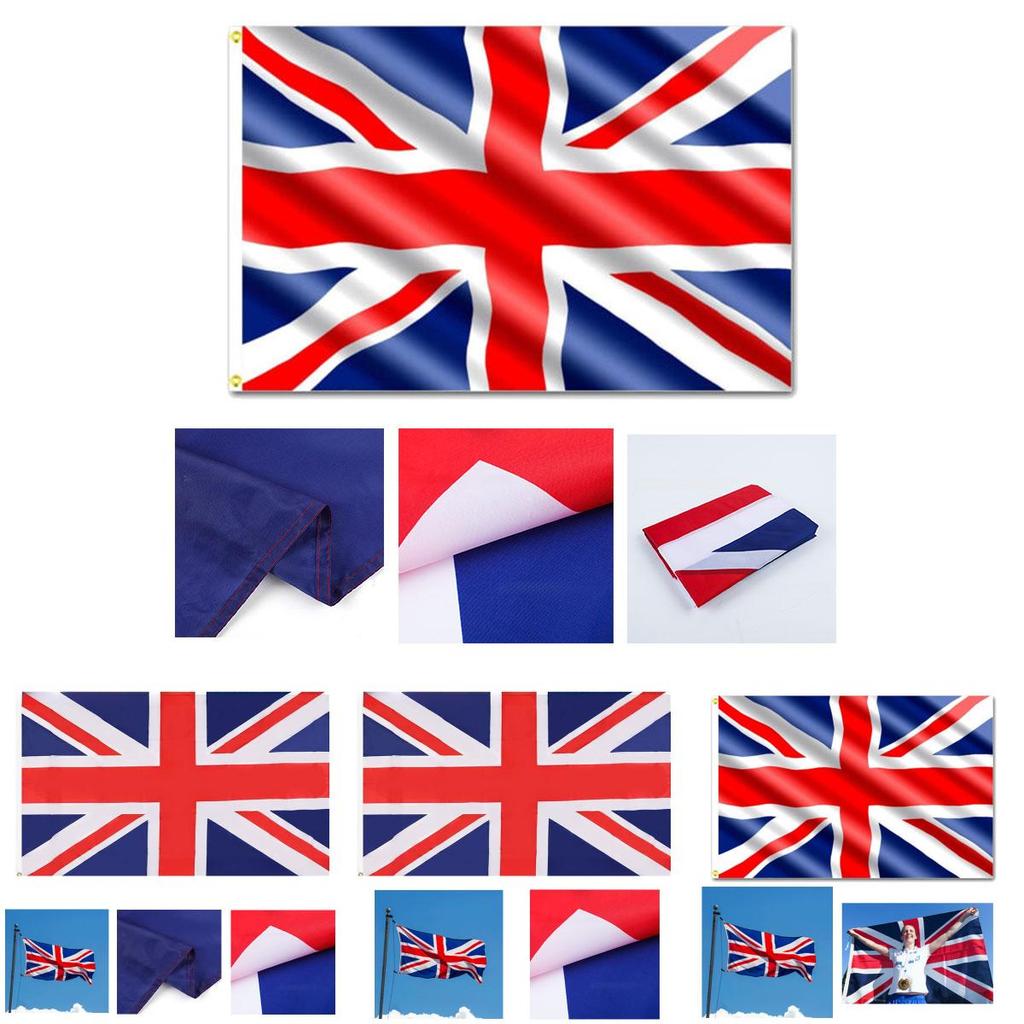 Stunning British Flag With Silk Screen Printing For Decoration