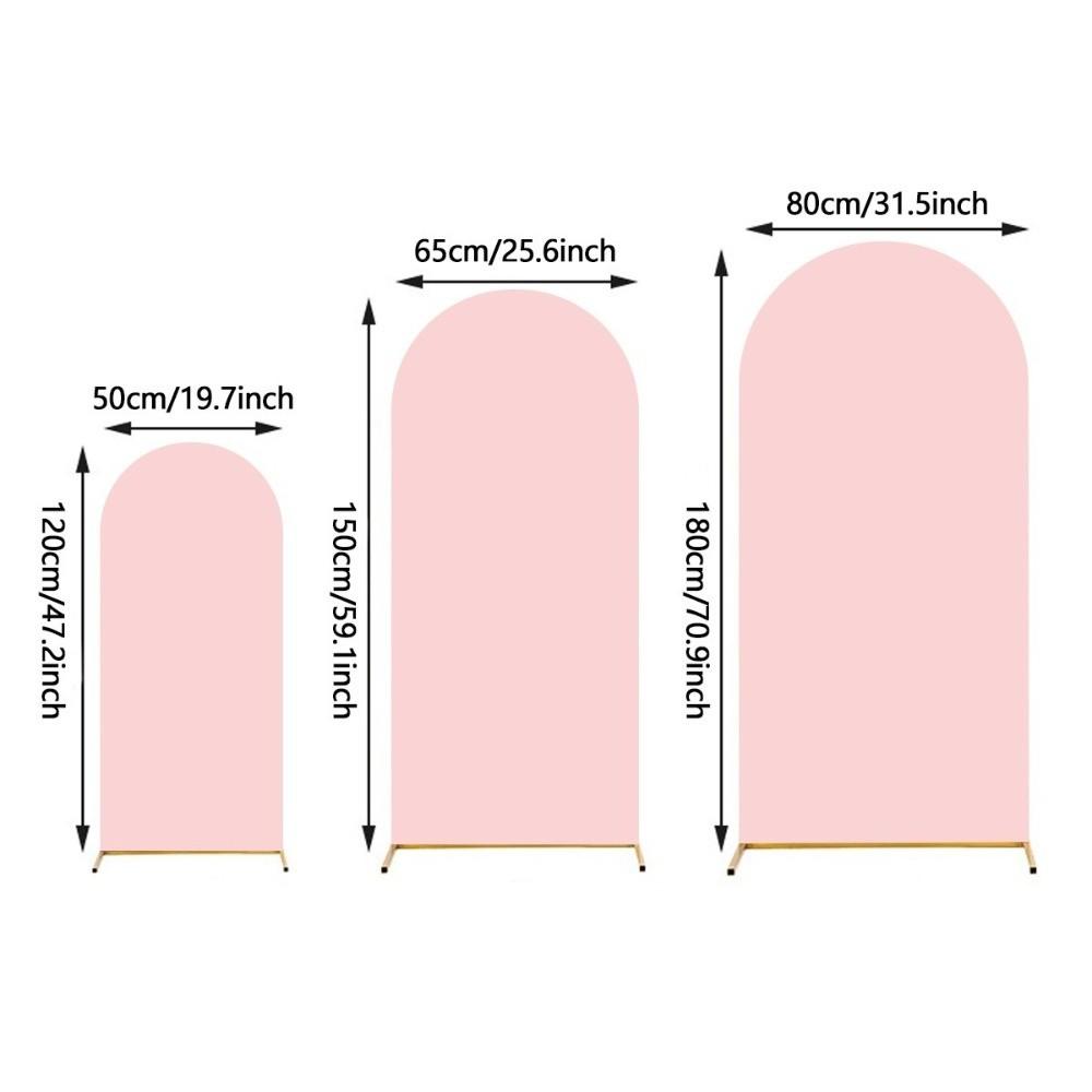 Banquets Decoration Wedding Background Cover Polyester Arch Stand Covers  Baby Shower Decorations