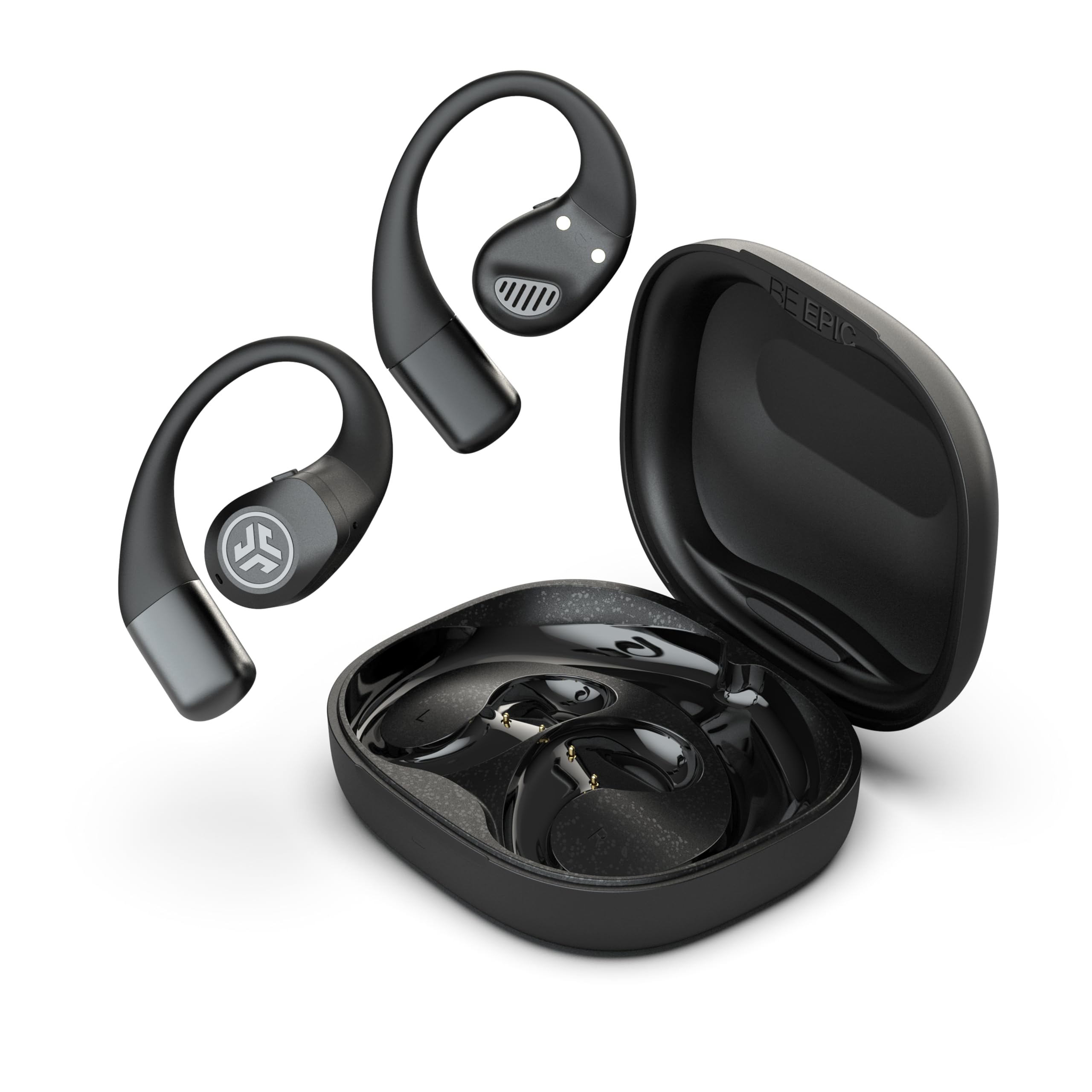 

JLab Epic Open Sport Open-Ear Wireless Bluetooth Earbuds with Earhook Design, Perfect for Running, Sports, and Cycling, Waterproof (IP55), 30 Hours