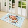 Summer Dream Collage Carpet Rug Soft Washable Antislip Home Living Room Sofa Mats Personalized Christmas Rug