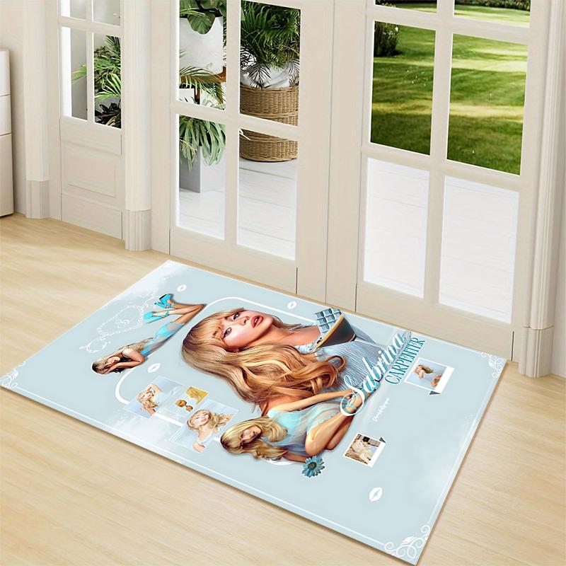 Summer Dream Collage Carpet Rug Soft Washable Antislip Home Living Room Sofa Mats Personalized Christmas Rug