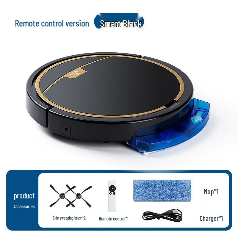3-in-1 Smart Robot Vacuum: Sweeping, Vacuuming & Mopping with Remote & Water Tank