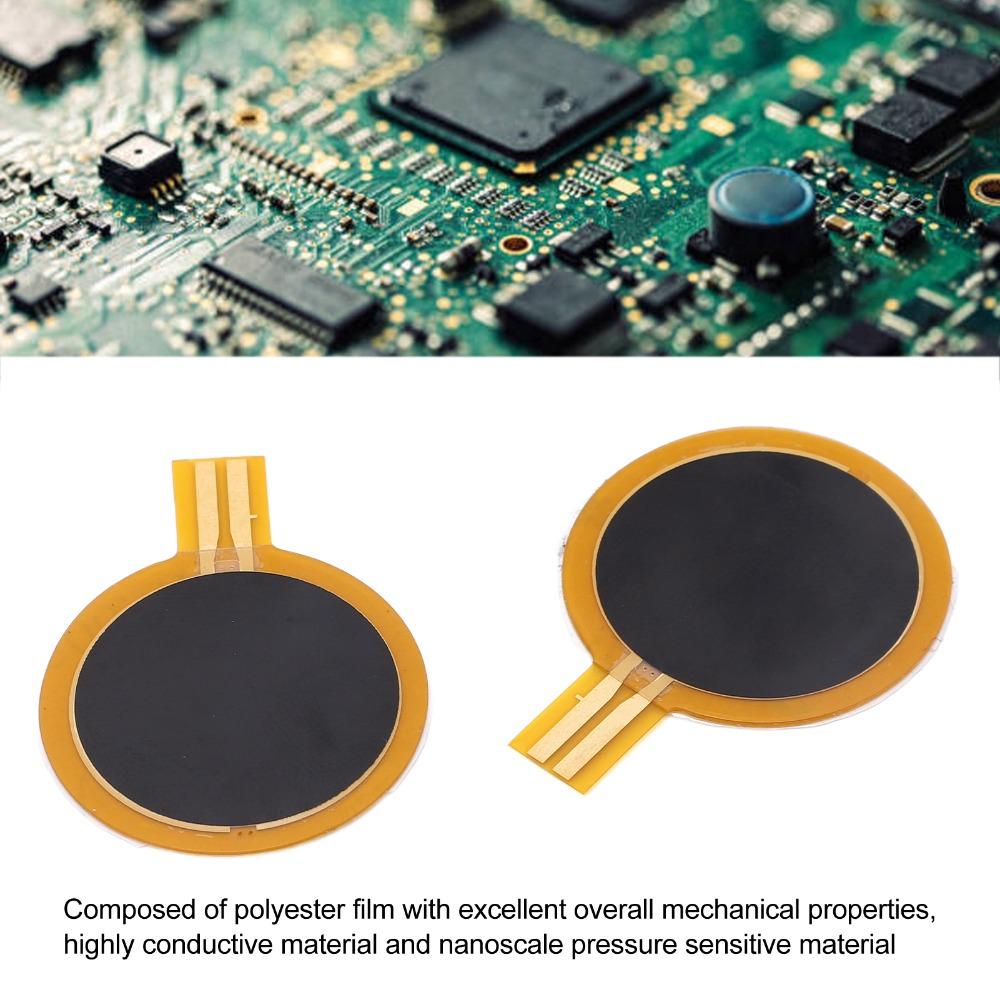 2PCS 20g‑20kg Thin Film Pressure Sensor Waterproof High Sensitivity Force Sensing Resistor Force Sensitive Resistor