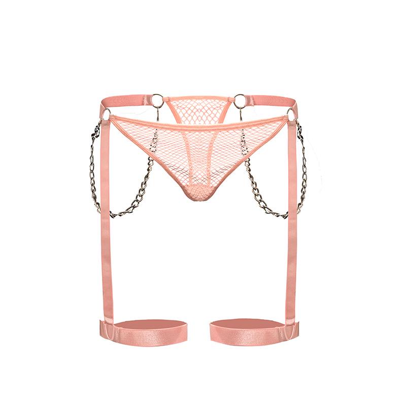 "Elegant Lace Lingerie Set: Comfortable, Soft and Sexy Three-Piece Women's Ensemble"