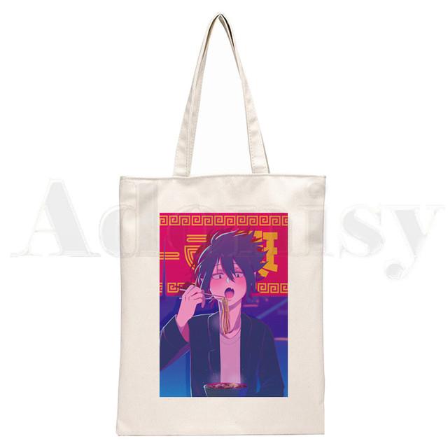 

Tamaki Amajiki My Hero Academia BNHA MHA Аниме Сумки Сумки на плечо Повседневная сумка для покупок для девочек Женская элегантная холщовая сумка 34*42cm