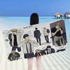 Bl Anime Vergeltung Strandtuch Bunte Handtücher für Mädchen Mikrofaser Schnelltrocknend Sandfrei Strand Yoga Spa Fitnessstudio Pool