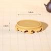 Circular Flower Pot Tray Solid Color Fish Bowl Decoration Stand New Flowerpot Base  Home