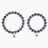 8mm Lapis Obsidian Mix Gemstone Bracelet (C2403AC1185_BL)