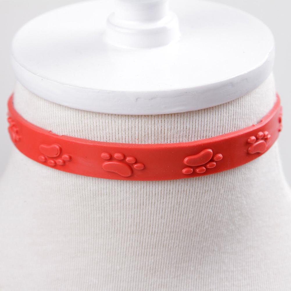 Pet Tick Cats Adjustable Mosquito Flea Mite Collar Dog Paws Necklace