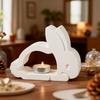 Flexible Osterhase Form Hitzebeständige Hasen-Dekorationsform Niedliche Kerzenhalterform Geschenkherstellung