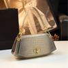 Women's Handbags 2024 New Stone Print Original Design Light Luxury Underarm Bag Women's Leather Shoulder Crossbody Bags