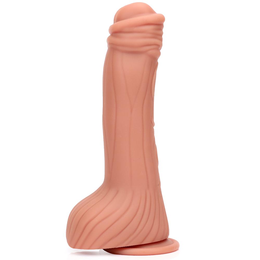 Silica Gel realistická simulace Velké dildo s popruhem Sexuální hračka pro penis Žena vaginální anální masturbátor péro s přísavkou pro ženy lesbické