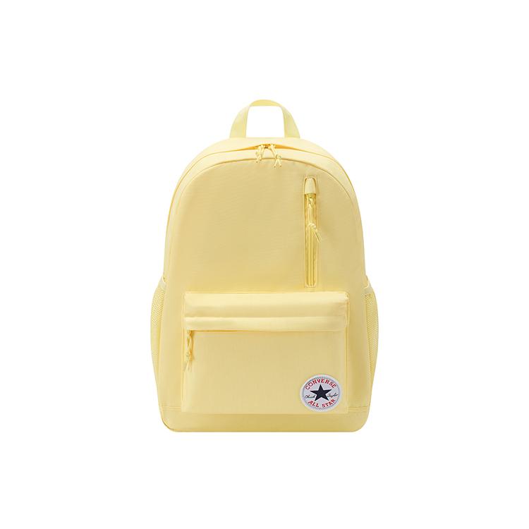 New Converse Polyester Backpack Medium Women's Goose Egg Yellow CV2443021PS-002
