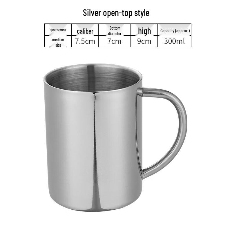 Dajujiang 304 Stainless Steel Double-Layer Insulated Kids Mug