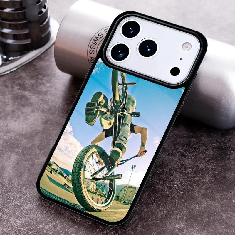 BMX Bike Extreme Sport Phone Case For iPhone 17 16 15 14 13 12 11 Pro Max Plus 17Air Soft Silicone Cover