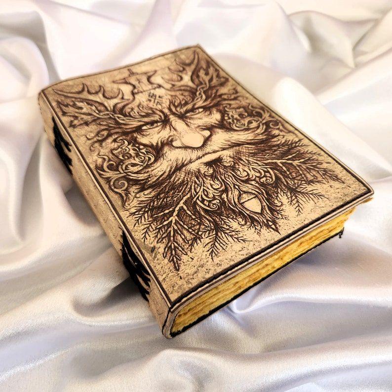 Man's Face Printed Leather Journal, Notebook, Leather Sketchbook, Handmade Dairy, Leather Dairy, Dream Journal, Wedding Gift, Travel Dairy.