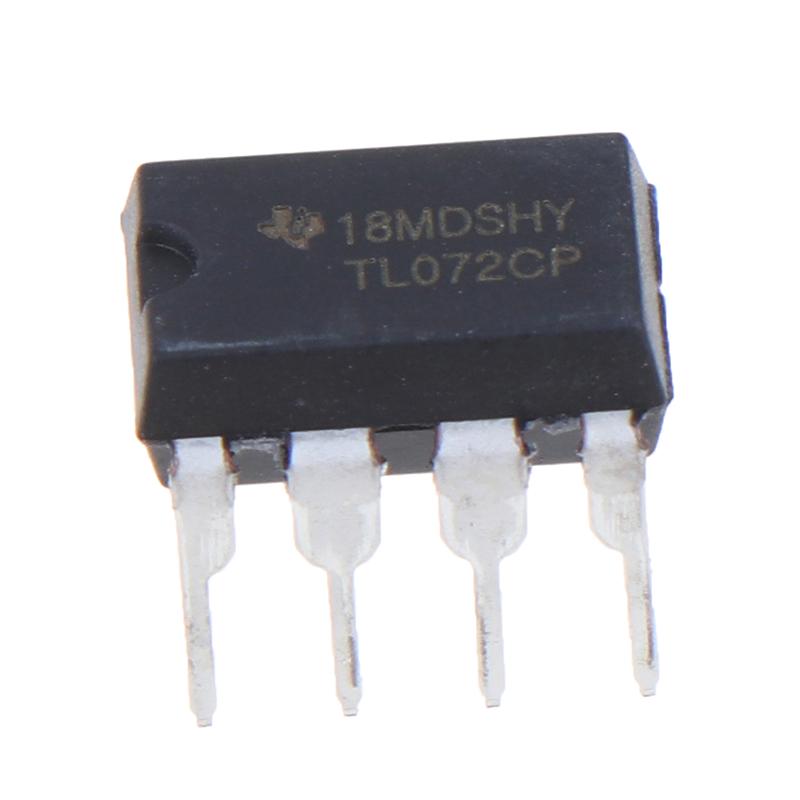 10Pcs Tl072Cp  Original Ic Inline Dip-8 Dual Operational Amplifier