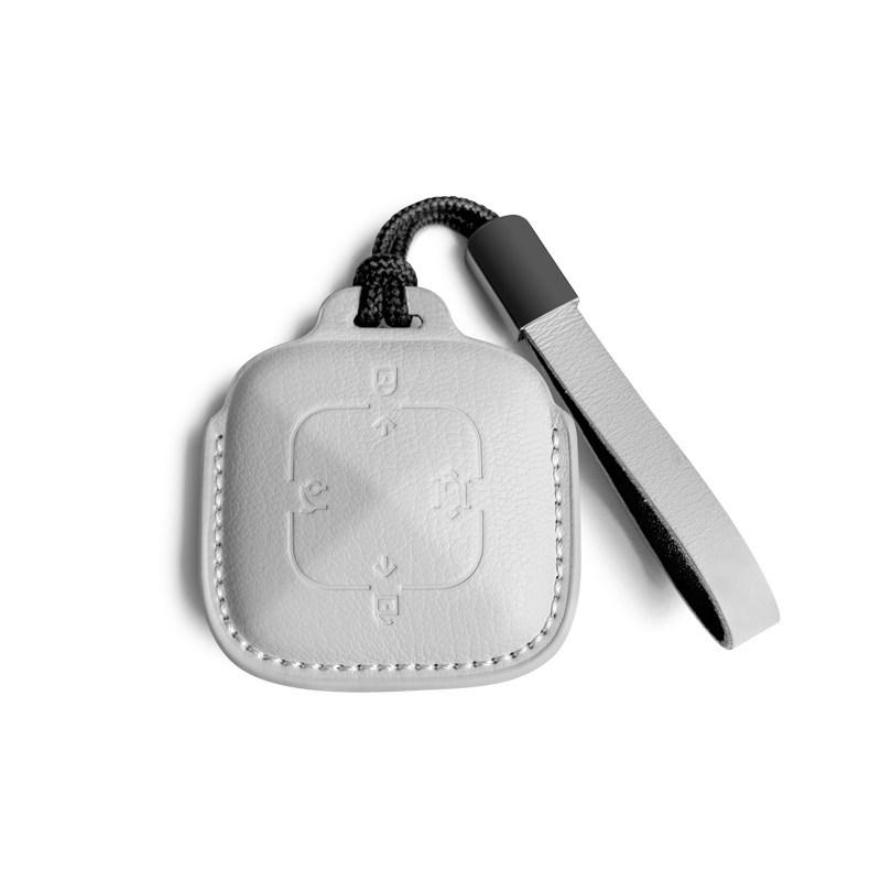 Genuine Leather Key Protective Cover for Jike 007GT - Minimalist Style Car Interior Accessory