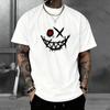 Short Sleeve Loose T-shirt Letter Print Men's Summer Casual Daily Outdoor Jogging Simple Tee