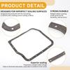 Car Transmission Filter Oil Pan Gasket Engine Oil Pan Gasket Seal No.3516821020 for Toyota Camry 2004-2009 for Toyota Corolla 2009-2010 1 Pcs