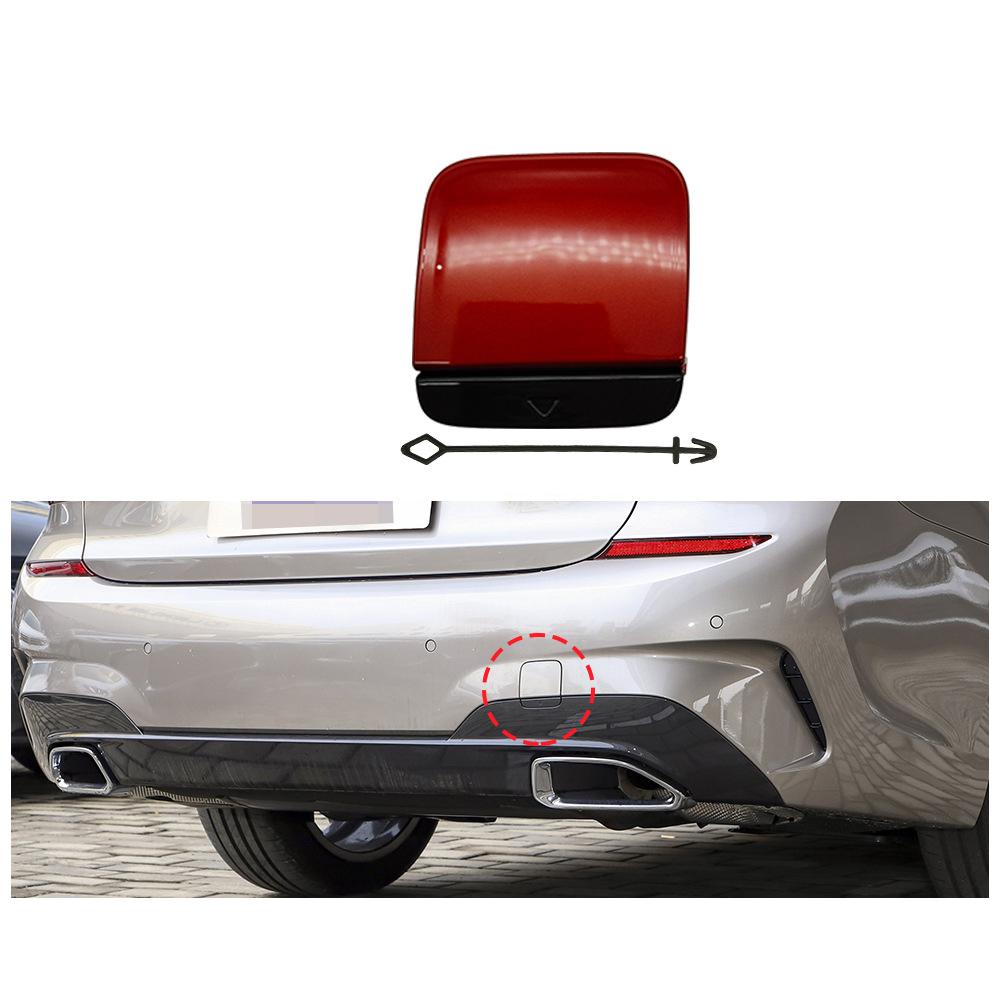 

For BMW 3 Series M Version Rear Trailer Cover G20 G28 Towing Hook Hole Cover Plate 51129448791 - червоний