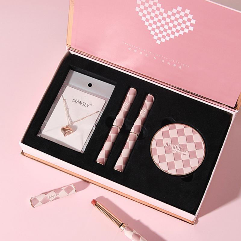 Buy MANSLY Lipstick Gift Box Matte Soft Mist Velvet Lip Glaze Air