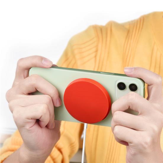 Soft Silicone Phone Adapter Protective Case Wireless Charger Cover for MagSafe