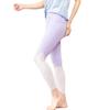 Yoga Solid Cropped Perfect for and Fitness [iito.seasons] High-Waisted Leggings, Color, Length, Legs, Yoga, (JP, Alphabet, M, Purple)