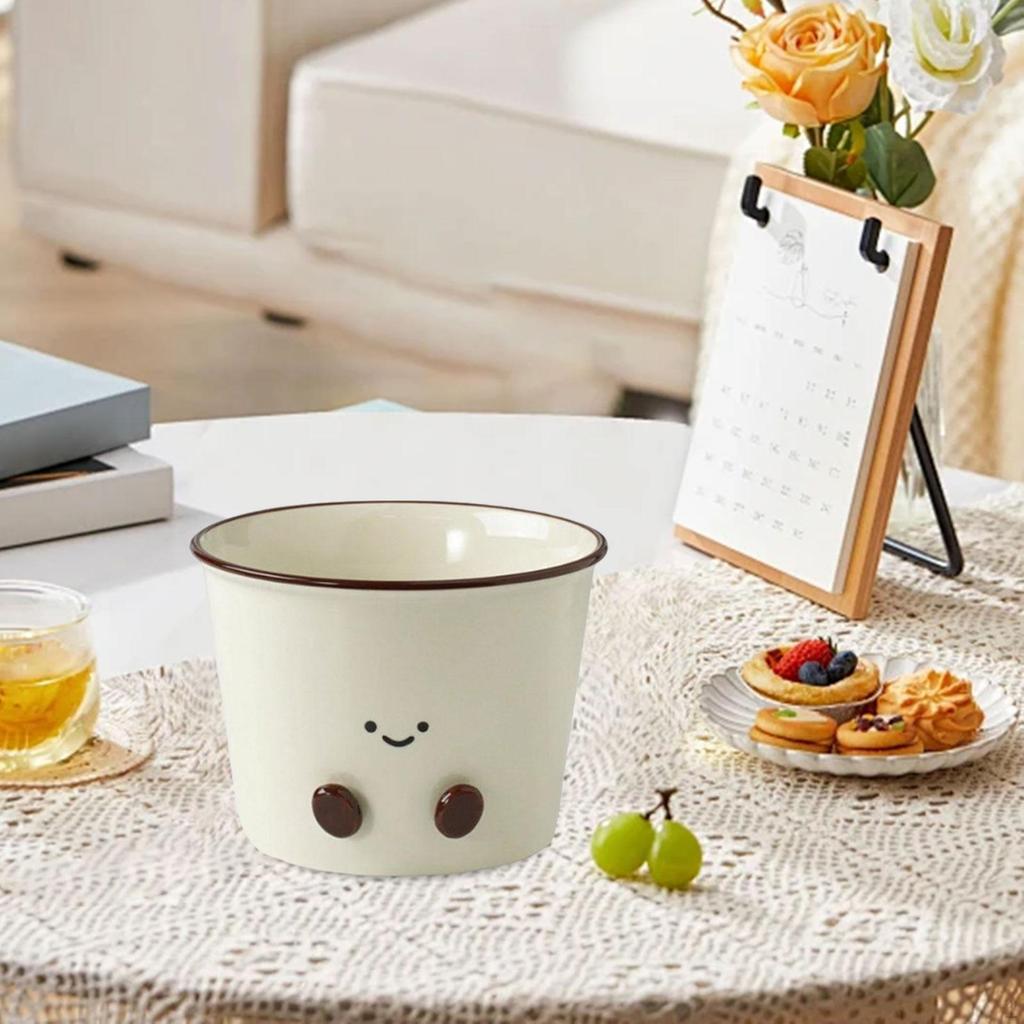 Ceramic Bowl for Salad And Yogurt, Compact Mug Coffee Snacks
