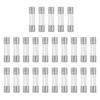 X AUTOHAUX 25pcs 10A Quick Blow Fuse 250V 5x20mm 0.2x0.79inch Glass Fuse Tube for Car