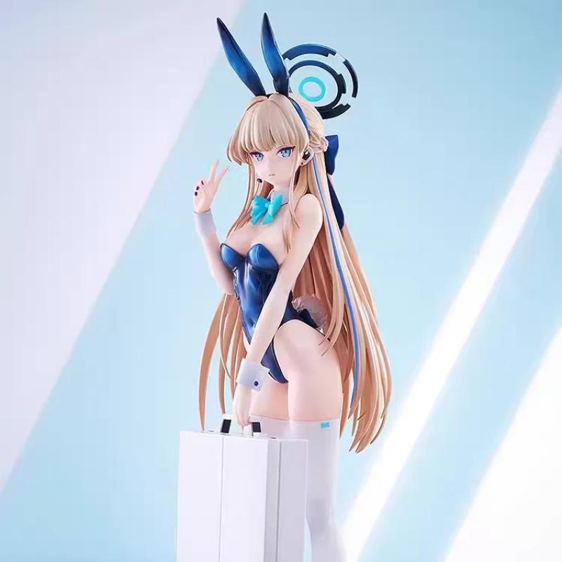 New 32cm Blue Archive Asuma Toki Bunny Girl Anime Figure Collectible Statue Desktop Decoration For Anime Game Fans Collectors