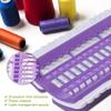 2pcs 30 Positions Embroidery Thread Holder Plastic for Sewing and Cross Stitch Embroidery Thread