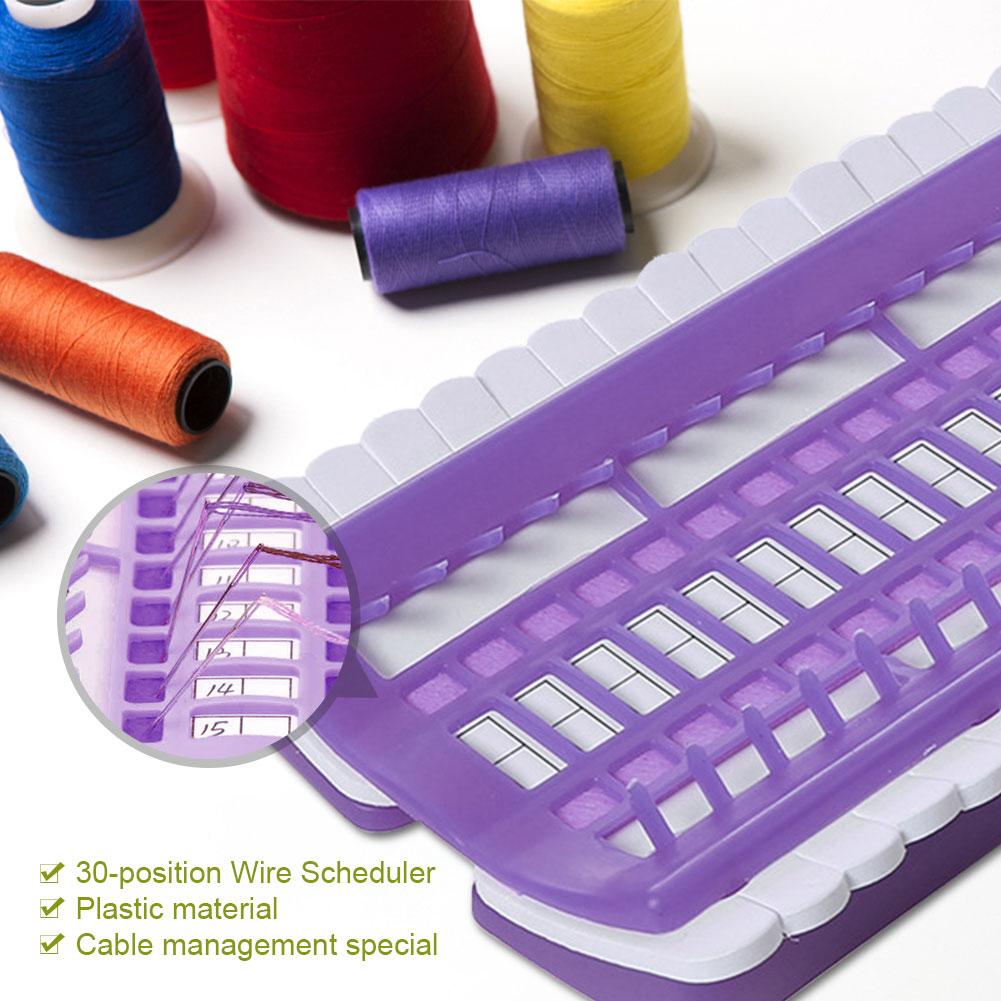 2pcs 30 Positions Embroidery Thread Holder Plastic for Sewing and Cross Stitch Embroidery Thread