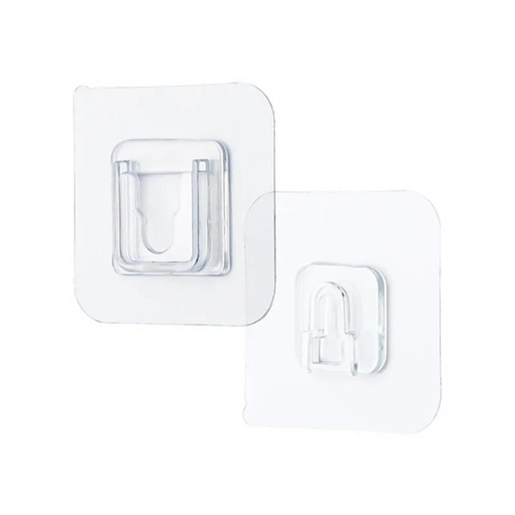 Double-sided Adhesive Wall Hooks Storage Tools Wall Mounted Hooks For Kitchen