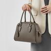 Genuine Leather Boston Bowling Tote Handbags for Women 2024 Trend Designer Pillow Ladies Shoulder Crossbody Bags