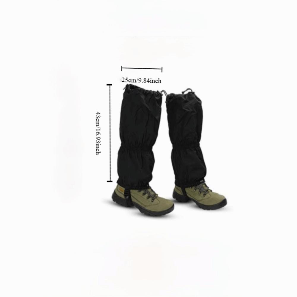 Windproof Leg Gaiters Waterproof Leg Warmers Mountaineering Snow Boot Covers Hiking