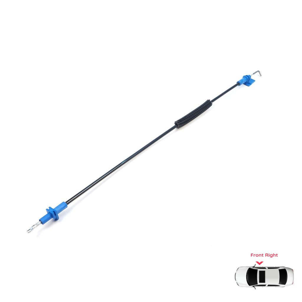 BDP1614 Front Right Door Inner Handle Lock Release Cable for Fiat Fiorino MK3 225 Qubo 2007-2016 Citroen Nemo Peugeot Bipper 2008–2017 1354711080