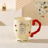 Retro High Quality Mug High Quality Ceramic Cup Office Coffee Cup Creative Large Capacity Breakfast Cup Souvenir