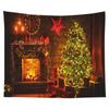 Wall Tapestry Christmas Hanging Cloth Background Xmas Home Decoration Tapestry