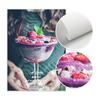 Food Poster and Print Cake Dessert Canvas Painting Wall Art Picture Kitchen Dining Room Restaurant Bakery Dessert Shop Decor