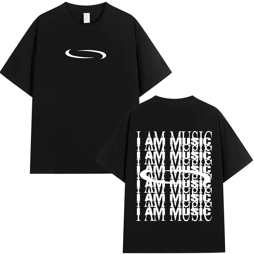 Playboi Carti I Am Music Album Logo T-Shirts Opium Ken Carson Destroy Lonely Rapper T Shirts Men s Women Fashion Vintage T Shirt M