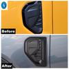ABS Carbon Fiber Car Side Cover Trim Front Side Air Vent Fender Guards Grille Cover Trims Car Styling For Ford Ranger  2024