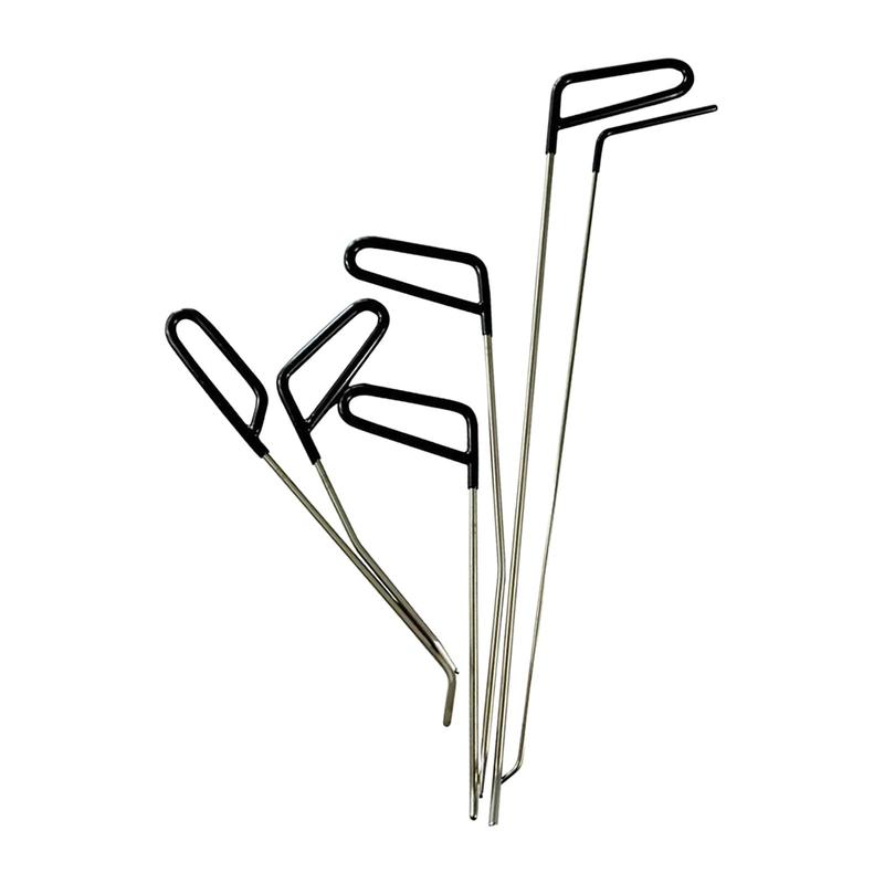 6Pcs Auto Hooks Rod Dent Repair Kit Universal for Automotive Car Body
