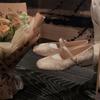 Sheepskin Version~ Single Shoes Women's Skirt Pearl Satin Jacquard with Square Head Mary Jane Shoes