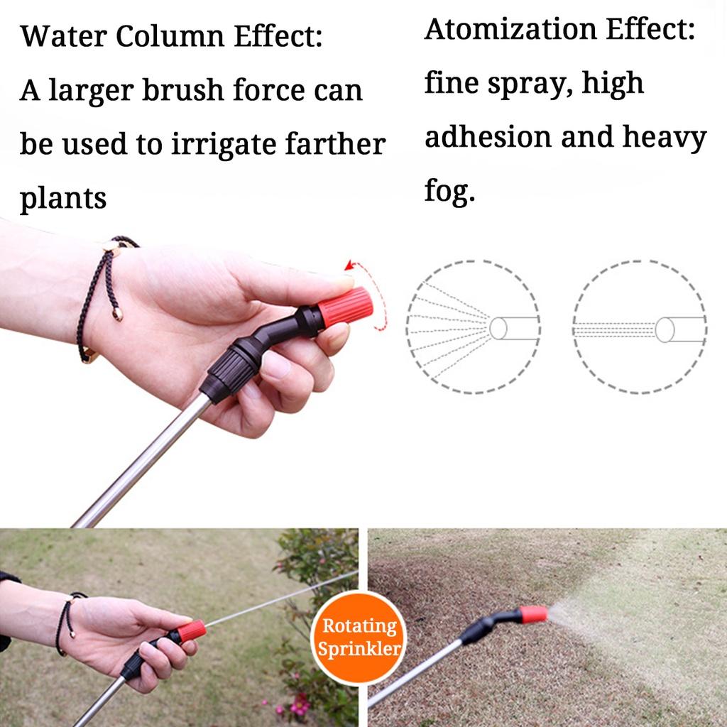 5L/8L Gardening Sprayer Shoulder Type Pressure Sprinkler Shoulder Manual Pressure Spray Bottle Plant Irrigation Watering
