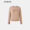PORTS Women's Autumn Knitted Round Neck Pullover