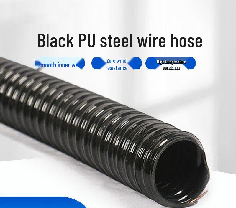 Dalan PU High-Temperature Exhaust Hose 25mm x 10m