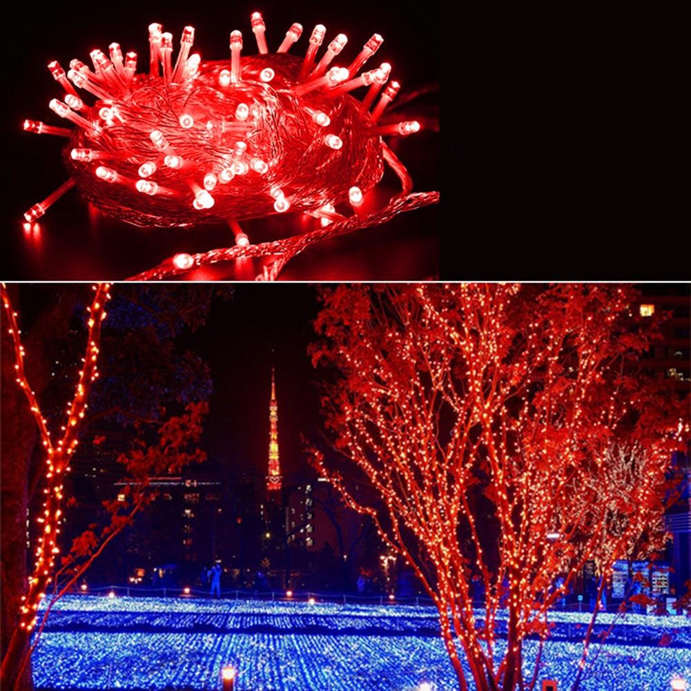 LED String Lights Built-in Switch Garden Decoration