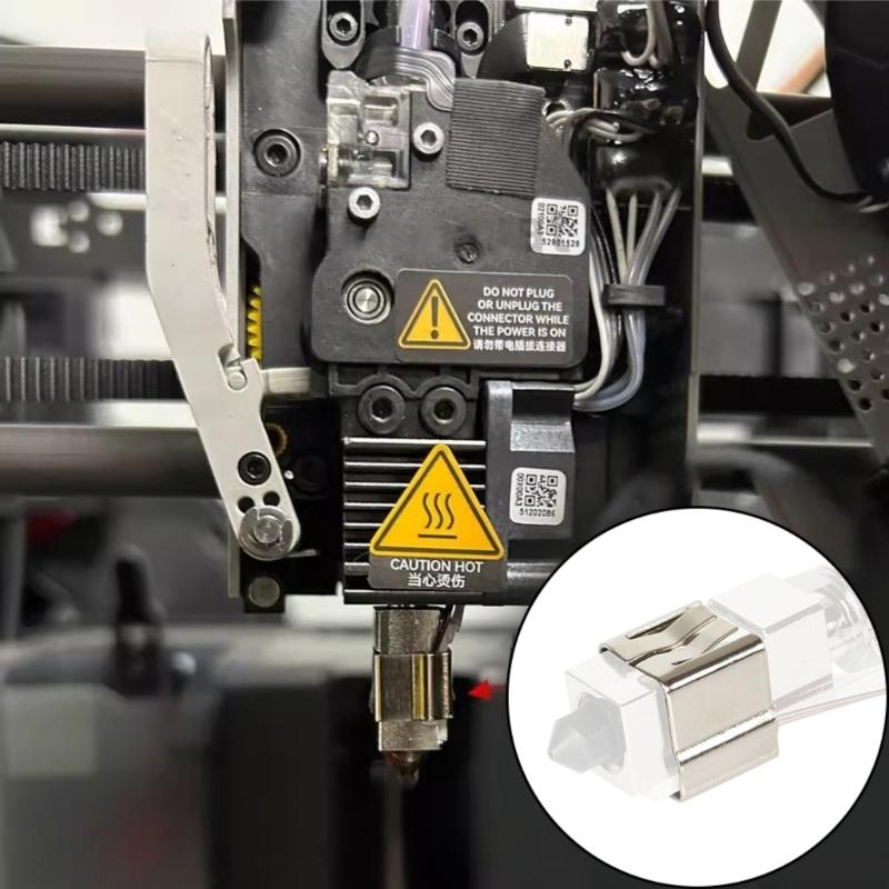 5/10/20Pcs 3D Printer Heating Block Clip Hotend Clamp Heating Unit Attachment For X1/P1 Thermistor Heater Accessories